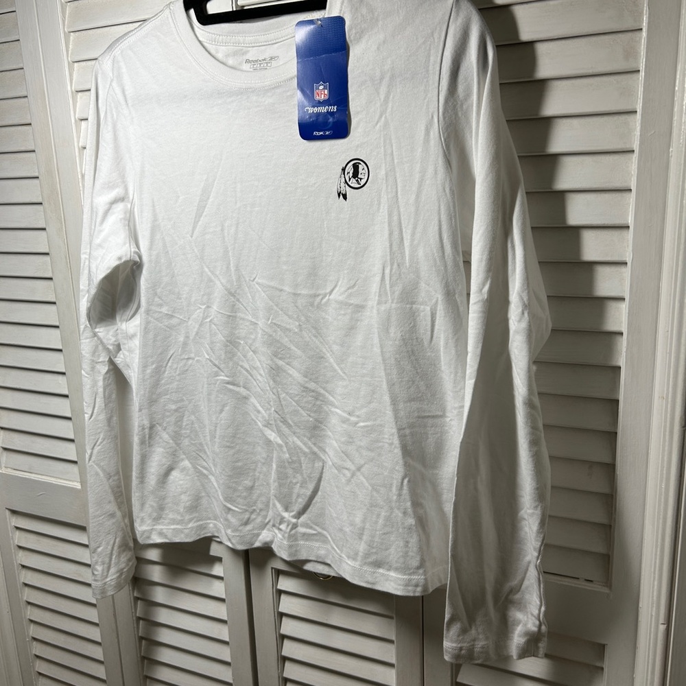 Reebok Redskins Women's NFL White NWT Size Large
